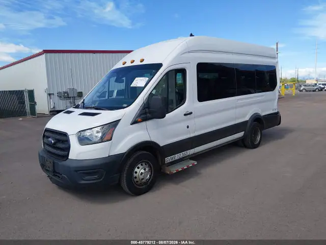 1FDVU4X80LKA14126 — 2020 Ford Transit-350 Passenger Van Xl, фото 2 с аукциона IAAI 13.10.2026, Задняя часть слева