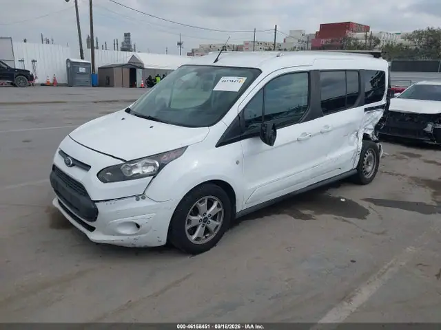 NM0GS9F71F1183362 — 2015 Ford Transit Connect XLT, фото 2 с аукциона IAAI 30.09.2026, Задняя часть
