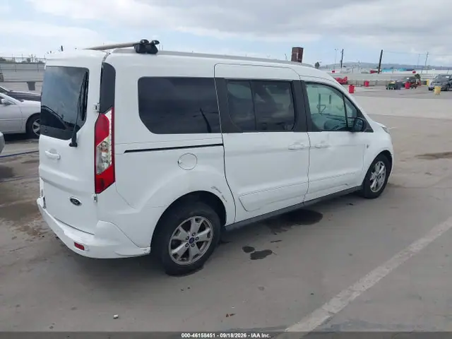 NM0GS9F71F1183362 — 2015 Ford Transit Connect XLT, фото 4 с аукциона IAAI 30.09.2026, Задняя часть