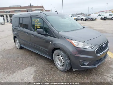NM0GS9F29K1425104 — 2019 Ford Transit Connect XLT, Град (Hail), фото до ремонта