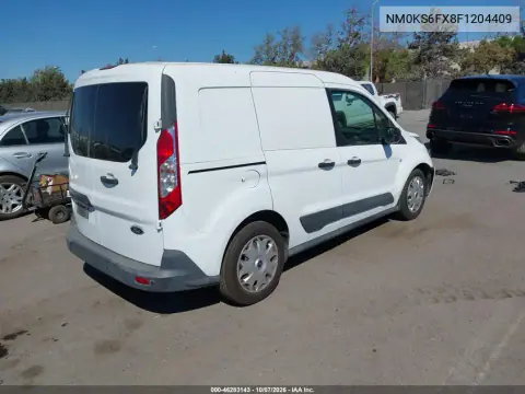 2015 Ford Transit Connect Xlt VIN NM0KS6FX8F1204409 фото 5