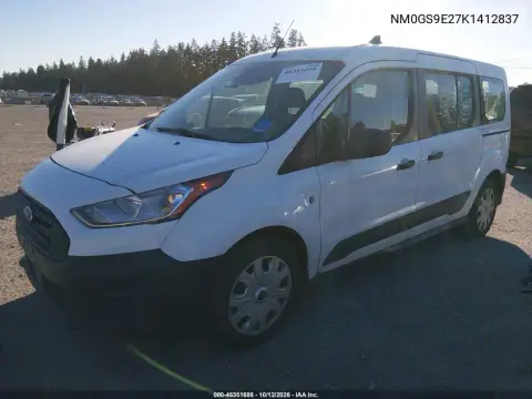 2019 Ford Transit Connect Xl VIN NM0GS9E27K1412837 фото 3