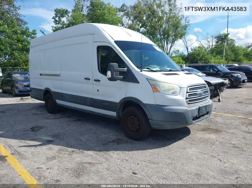 2015 Ford Transit-350 VIN 1FTSW3XM1FKA43583 фото 2