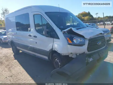 1FTYR2CG9GKA94309 — 2016 Ford Transit, Передняя часть, фото до ремонта
