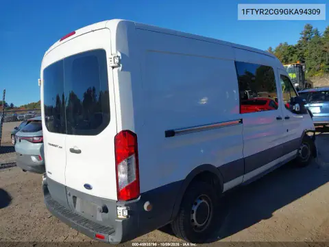 2016 Ford Transit-250 VIN 1FTYR2CG9GKA94309 фото 5