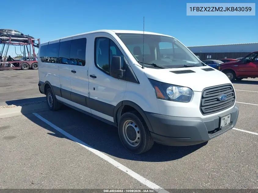 2018 Ford Transit-350 Xl VIN 1FBZX2ZM2JKB43059 фото 2