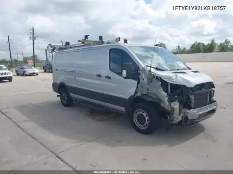 1FTYE1Y82LKB18757 — 2020 Ford Transit, Естественный износ, фото до ремонта