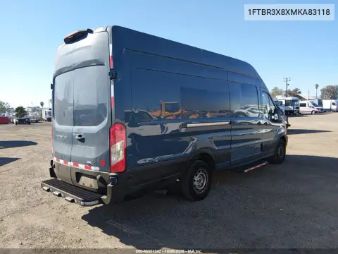 2021 Ford Transit-250 Cargo Van VIN 1FTBR3X8XMKA83118 фото 5