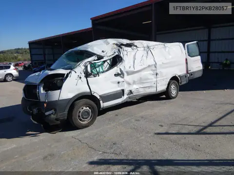 2023 Ford Transit-250 VIN 1FTBR1Y82PKB28057 фото 2