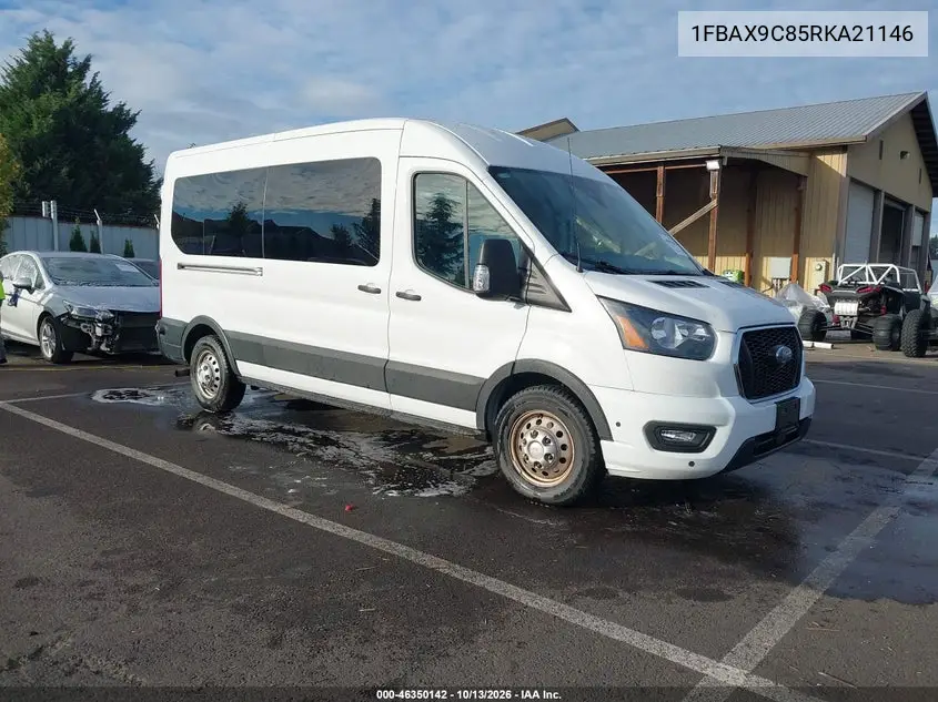 1FBAX9C85RKA21146 — 2024 Ford Transit, фото 2 с аукциона IAAI 14.10.2026, Передняя часть