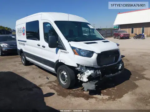 1FTYE1C85SKA76901 — 2025 Ford Transit, Передняя часть, фото до ремонта