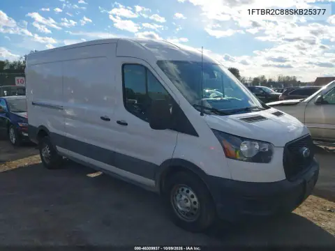 1FTBR2C88SKB25377 — 2025 Ford Transit, Сзади слева, фото до ремонта
