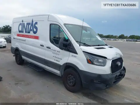 1FTYE1C81TKA03686 — 2026 Ford Transit, Передняя часть, фото до ремонта