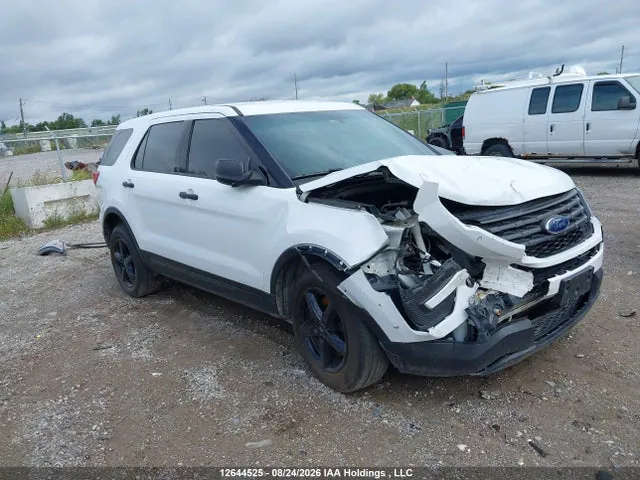 2017 Ford Utility Police Interceptor VIN 1FM5K8AR1HGA64008 фото 1