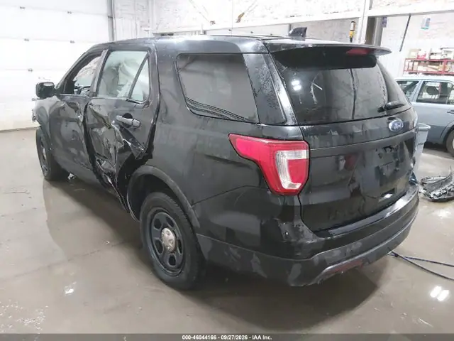 2017 Ford Utility Police Interceptor VIN 1FM5K8AR4HGE14196 фото 3