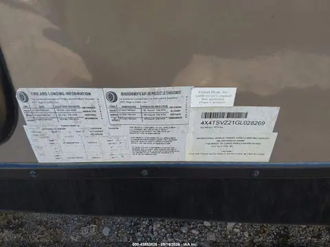 2016 Forest River Surveyor VIN 4X4TSVZ21GL028269 фото 9
