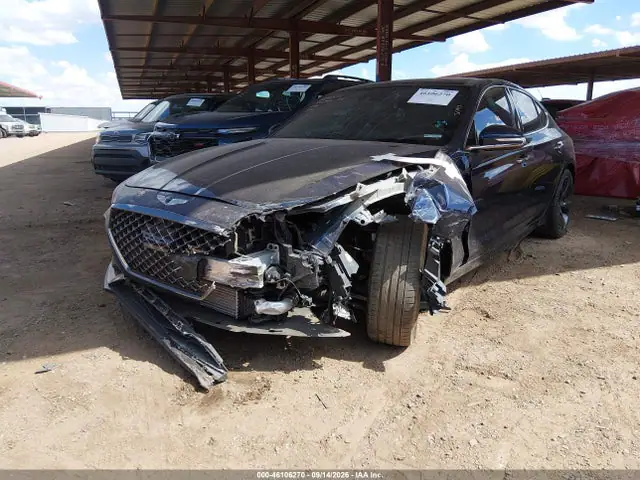 2019 Genesis G70 2.0t Advanced VIN KMTG44LA6KU027019 фото 2