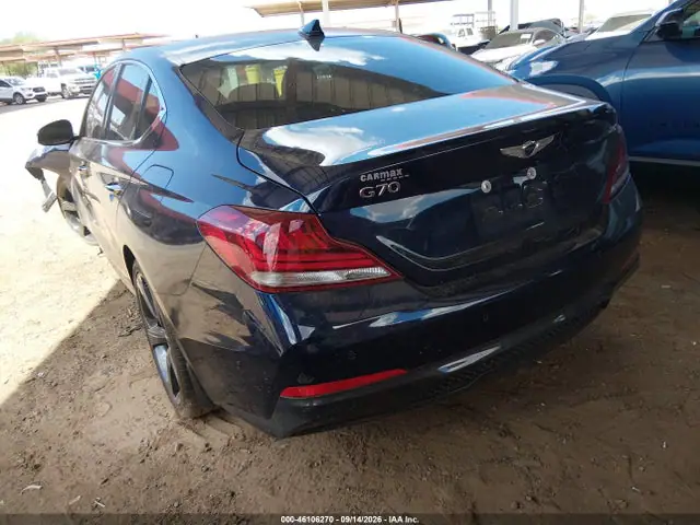 2019 Genesis G70 2.0t Advanced VIN KMTG44LA6KU027019 фото 3