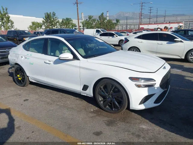 2023 Genesis G70 2.0t Rwd VIN KMTG34TAXPU109040 фото 1