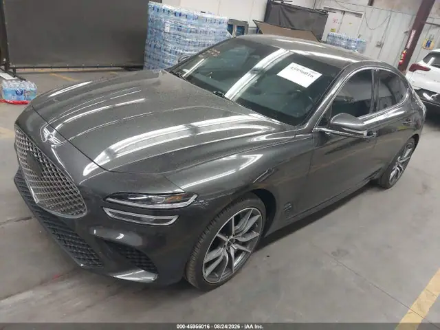 KMTG34SCXRU139533 — 2024 Genesis G70 2.5T RWD, фото 2 с аукциона IAAI 13.10.2026, Задняя часть