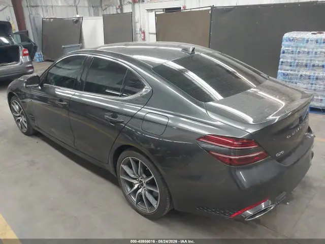 KMTG34SCXRU139533 — 2024 Genesis G70 2.5T RWD, фото 3 с аукциона IAAI 13.10.2026, Задняя часть