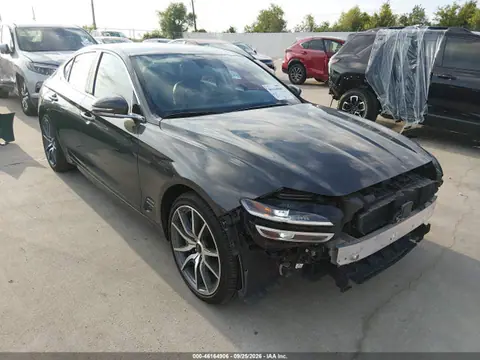 KMTG34SC1SU153956 — 2025 Genesis G70 2.5T RWD, Передняя часть (Front & Rear), фото до ремонта