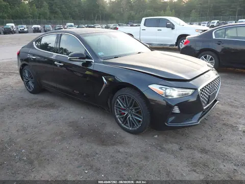 KMTG54LE7KU022976 — 2019 Genesis G70 3.3T Advanced, Задняя часть (Rear), фото до ремонта