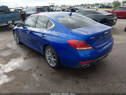 2020 Genesis G70 3.3t Awd VIN KMTG34LE0LU053509 фото 3