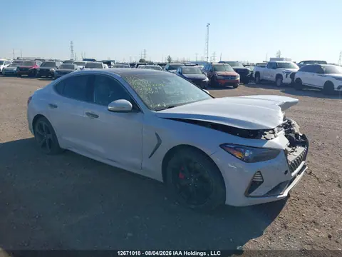 KMTG74LE4LU061682 — 2020 Genesis G70 Elite, Передняя часть, фото до ремонта