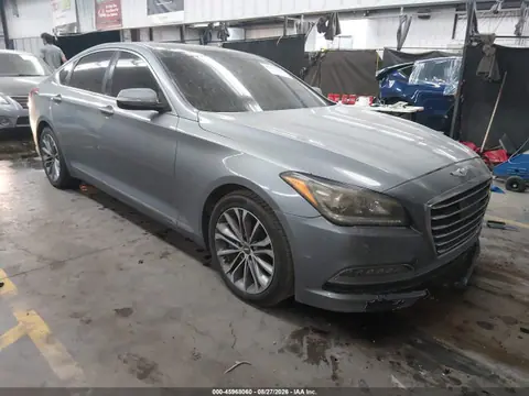 KMHGN4JE7HU203260 — 2017 Genesis G80 3.8, Передняя часть (Front End), фото до ремонта