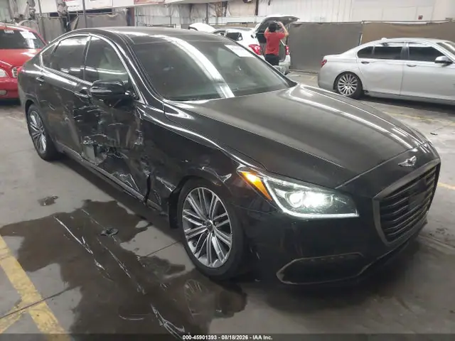 KMHGN4JE6KU287918 — 2019 Genesis G80 3.8, Правый бок (Right Side), фото до ремонта