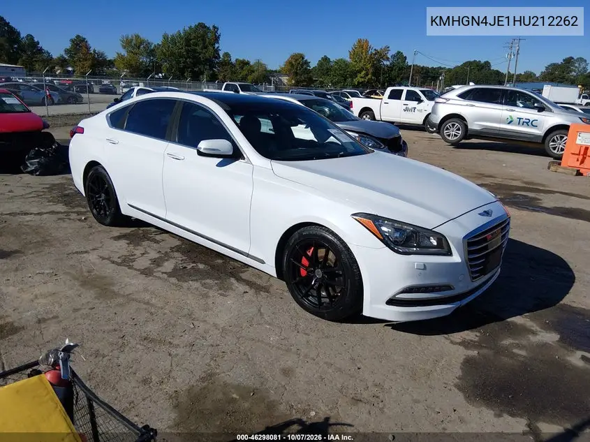 2017 Genesis G80 3.8 VIN KMHGN4JE1HU212262 фото 2
