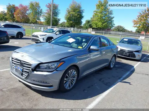 2017 Genesis G80 3.8 VIN KMHGN4JE5HU211910 фото 3