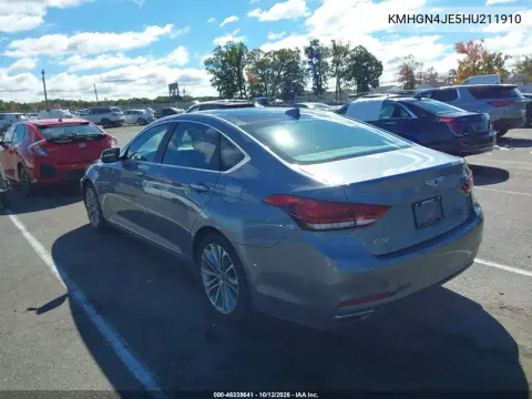 2017 Genesis G80 3.8 VIN KMHGN4JE5HU211910 фото 4