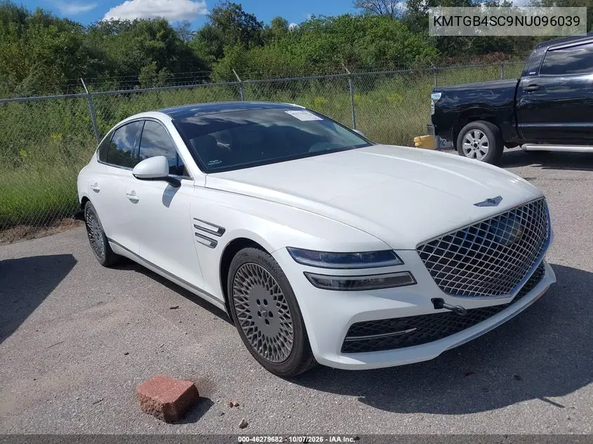 2022 Genesis G80 2.5T Awd VIN KMTGB4SC9NU096039 фото 2