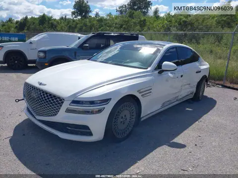 2022 Genesis G80 2.5T Awd VIN KMTGB4SC9NU096039 фото 3