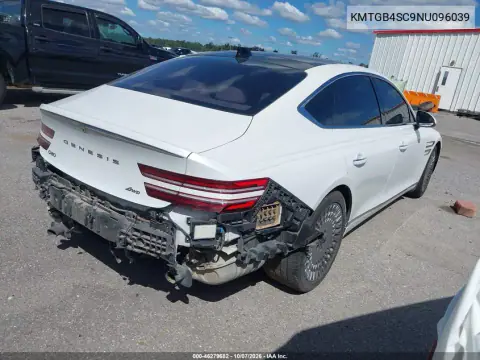 2022 Genesis G80 2.5T Awd VIN KMTGB4SC9NU096039 фото 5