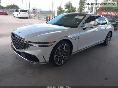 KMTFC4SD9PU023659 — 2023 Genesis G90, фото 3 с аукциона IAAI, Справа сзади