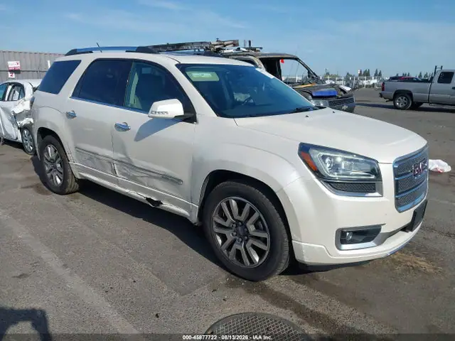 1GKKVTKD2EJ251460 — 2014 GMC Acadia Denali, Правый бок (Right Side), фото до ремонта