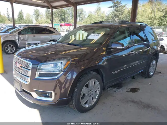 1GKKVTKD4FJ246780 — 2015 GMC Acadia Denali, фото 2 с аукциона IAAI 14.10.2026, Передняя часть справа
