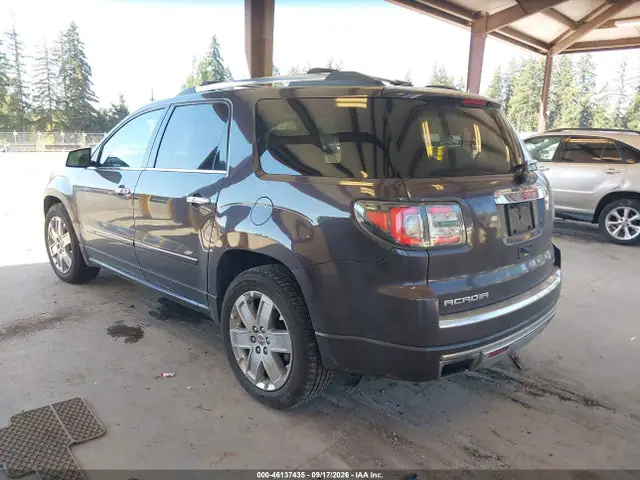 1GKKVTKD4FJ246780 — 2015 GMC Acadia Denali, фото 3 с аукциона IAAI 14.10.2026, Передняя часть справа
