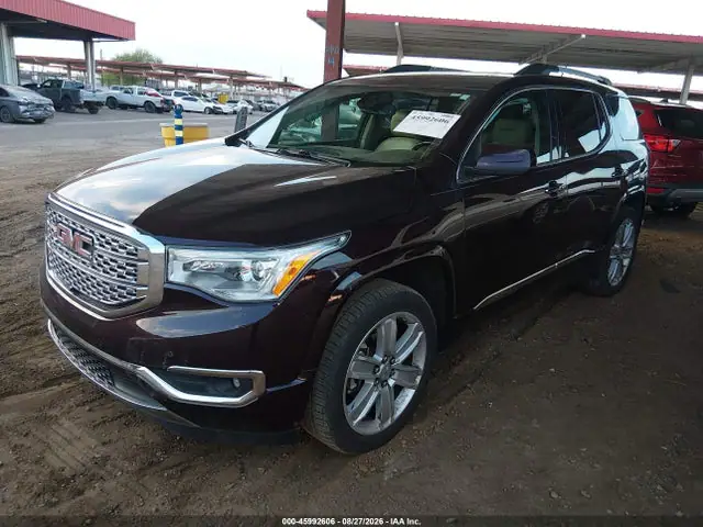 1GKKNPLSXHZ188621 — 2017 GMC Acadia Denali, фото 2 с аукциона IAAI 29.09.2026, Задняя часть справа