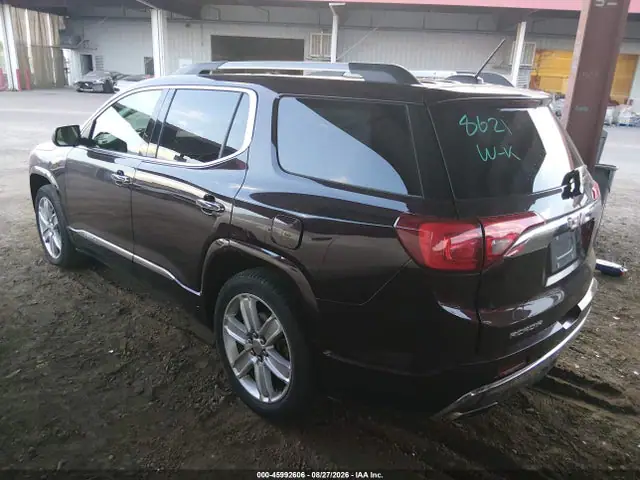 1GKKNPLSXHZ188621 — 2017 GMC Acadia Denali, фото 3 с аукциона IAAI 29.09.2026, Задняя часть справа