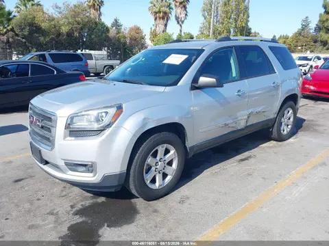 2014 GMC Acadia Sle-1 VIN 1GKKRNED5EJ246040 фото 2