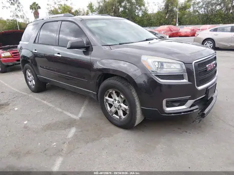 1GKKRNED7EJ291917 — 2014 GMC Acadia SLE-1, Передняя часть (Front End), фото до ремонта