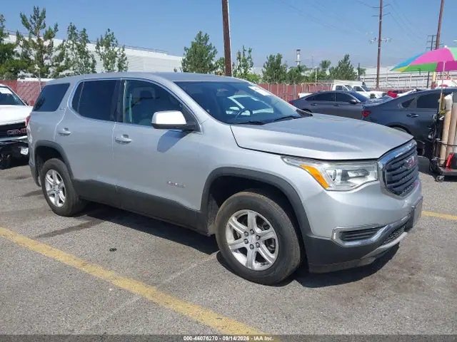 1GKKNKLA5JZ134367 — 2018 GMC Acadia SLE-1, Задняя часть слева (Left Rear), фото до ремонта