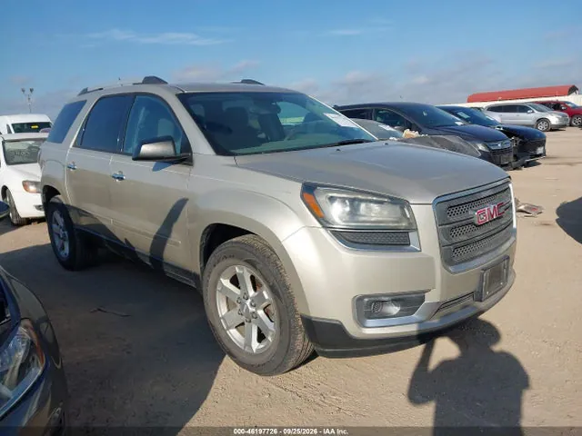 2014 GMC ACADIA SLE VIN 1GKKRNED7EJ149325 фото 1