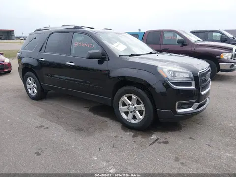 1GKKVPKD3GJ318545 — 2016 GMC Acadia SLE2, Передняя часть слева (Left Front), фото до ремонта