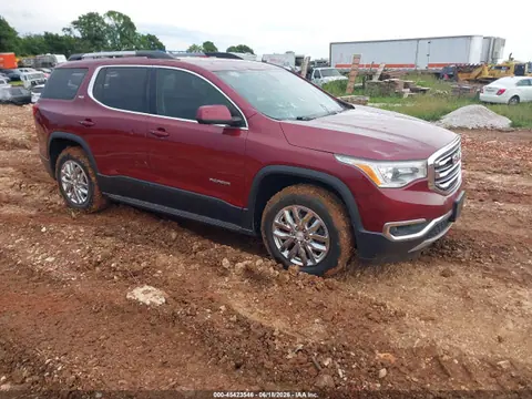 1GKKNMLS0JZ195291 — 2018 GMC Acadia SLT-1, Град (Hail), фото до ремонта