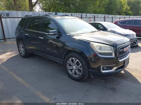1GKKVSKD9EJ297300 — 2014 GMC Acadia SLT-2, Передняя часть слева (Left Front), фото до ремонта
